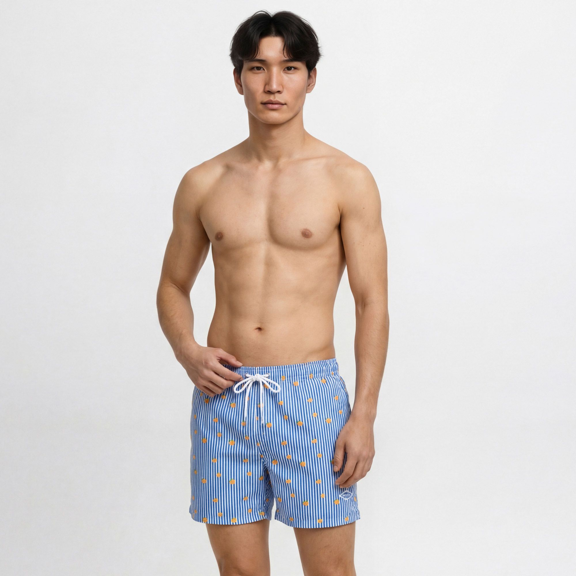 ちゃっぴーさま Jack & Jones Maui Breeze Mini Stripe Zwemshort Heren | PlutoSport